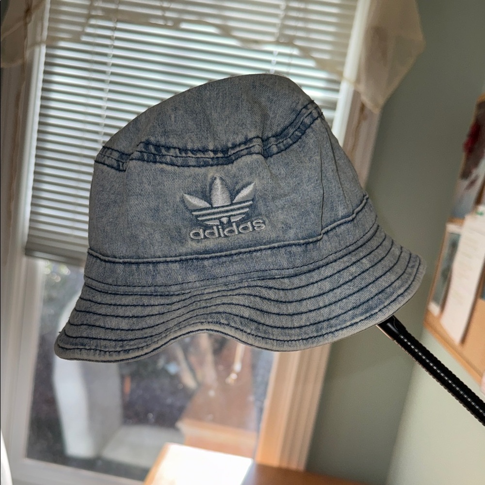 Adidas Denim Blue Bucket Hat